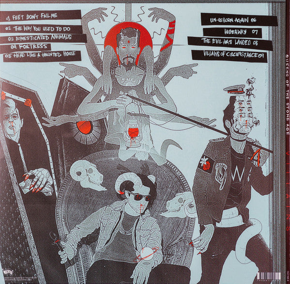 Queens Of The Stone Age : Villains (LP + LP, S/Sided, Etch + Album, Ltd, Ind)