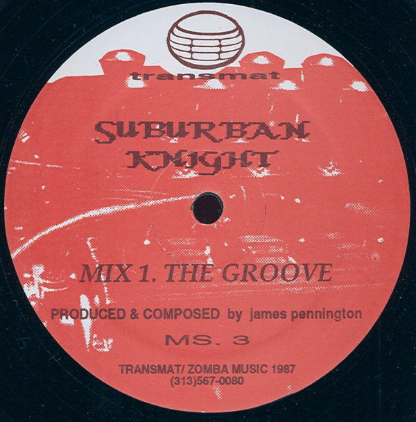 Suburban Knight : The Groove (12", M/Print, RE)