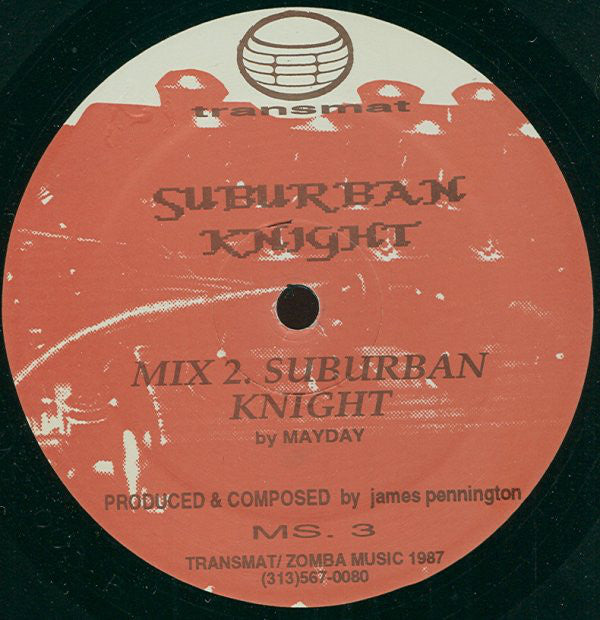Suburban Knight : The Groove (12", M/Print, RE)