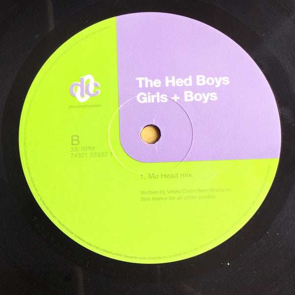 The Hed Boys* : Girls + Boys (12", Single)