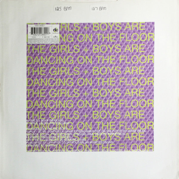The Hed Boys* : Girls + Boys (12", Single)
