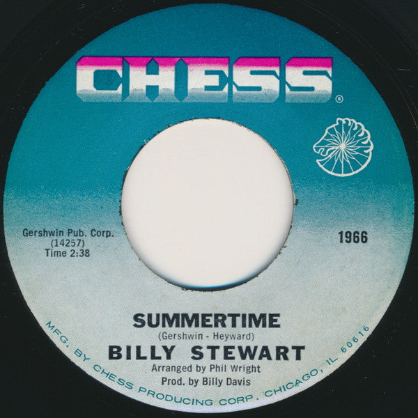 Billy Stewart : Summertime (7", Single)
