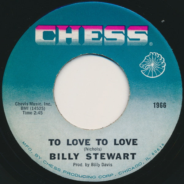 Billy Stewart : Summertime (7", Single)