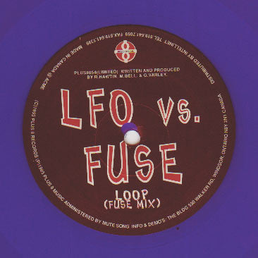 LFO vs. FUSE* : Loop (12", S/Sided, Ltd, Blu)