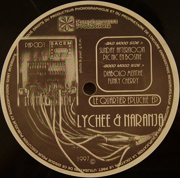 Lychee & Naranja : Le Quartier Epluche EP (12", EP)