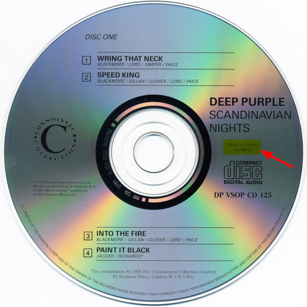 Deep Purple : Scandinavian Nights (2xCD, Album)