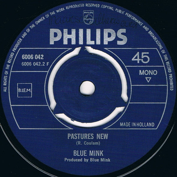 Blue Mink : Our World (7", Single, Mono, 3-P)