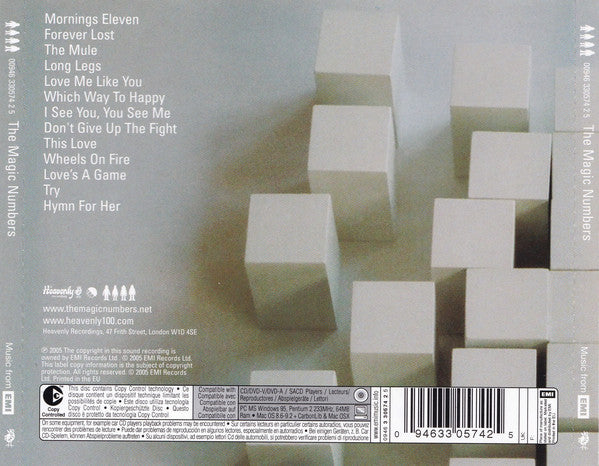 The Magic Numbers : The Magic Numbers (CD, Album, Copy Prot.)