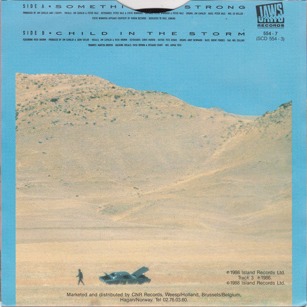 Jim Capaldi : Something So Strong (7", Single)