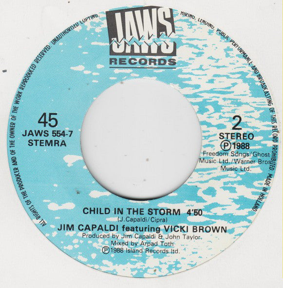 Jim Capaldi : Something So Strong (7", Single)