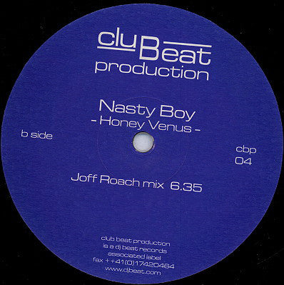 Nasty Boy : Honey Venus (12")