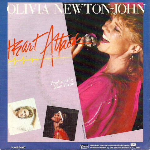 Olivia Newton-John : Heart Attack (7", Single)