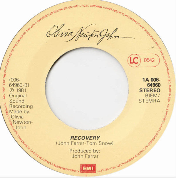 Olivia Newton-John : Heart Attack (7", Single)