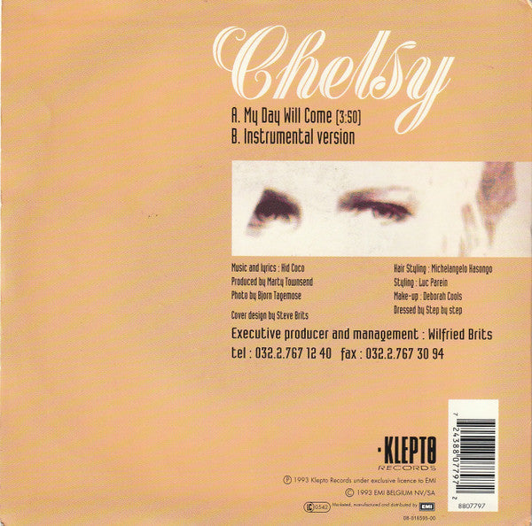 Chelsy (3) : My Day Will Come (7")