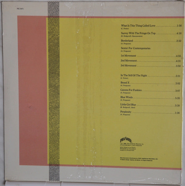 The Chamber Jazz Sextet : Sextet For Contemporaries (LP, Album, Mono)