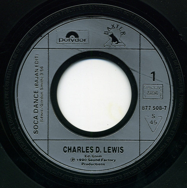 Charles D. Lewis : Soca Dance (7", Single)