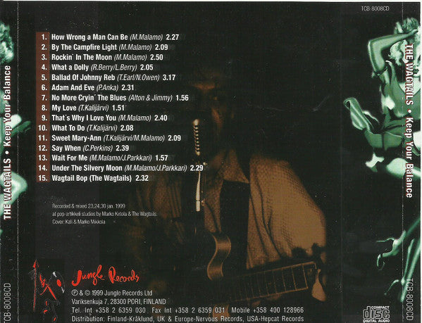 The Wagtails : Keep Your Balance (CD, Album)