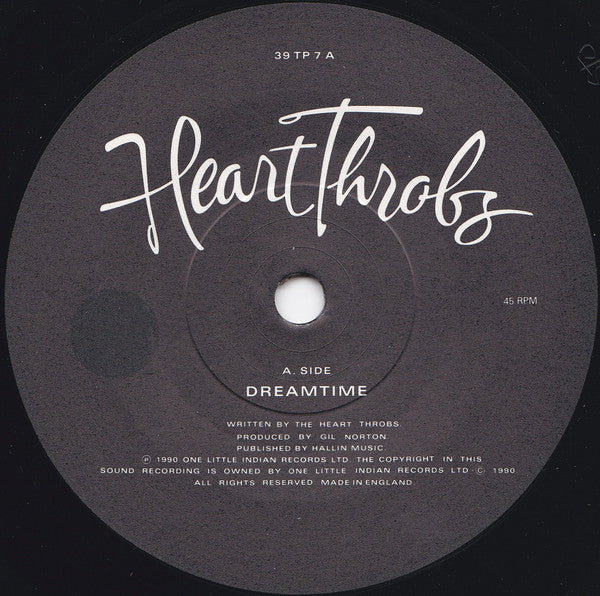 The Heart Throbs : Dreamtime (7", Single)