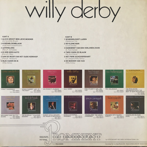 Willy Derby : Willy Derby (LP, Comp)