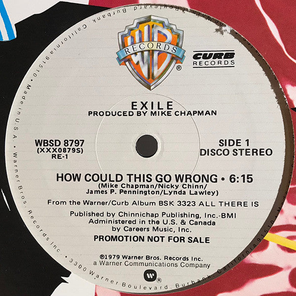 Exile (7) : How Could This Go Wrong (12")