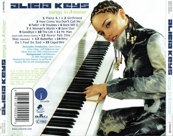 Alicia Keys : Songs In A Minor (CD, Album, Dis)
