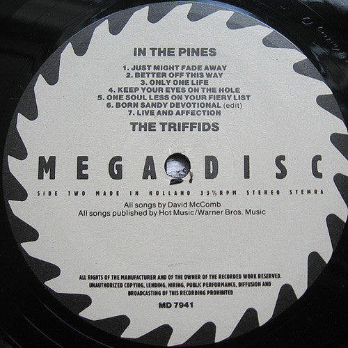 The Triffids : In The Pines (LP, Album)