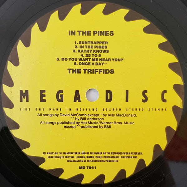 The Triffids : In The Pines (LP, Album)
