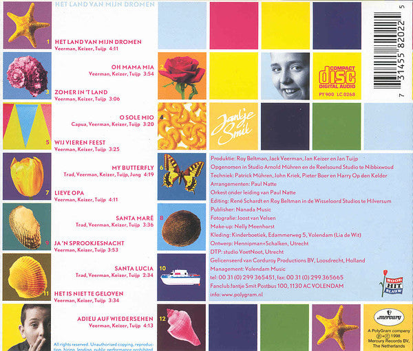 Jan Smit : Het Land Van Mijn Dromen (CD, Album)