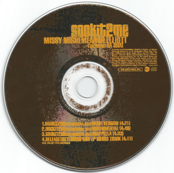 Missy Elliott Featuring Da Brat : Sock It 2 Me (CD, Single)