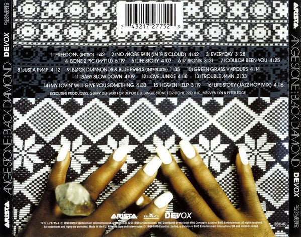 Angie Stone : Black Diamond (CD, Album, RP)