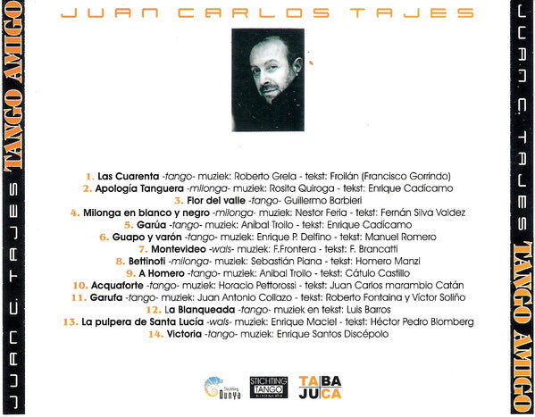Juan Tajes : Tango Amigo (CD, Album)