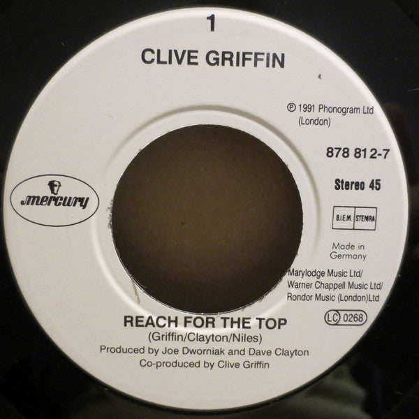 Clive Griffin : Reach For The Top (7", Single)