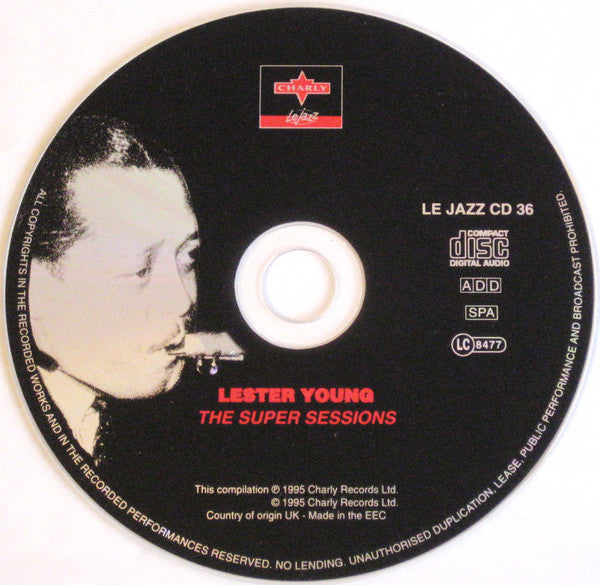 Lester Young : The Super Sessions (CD, Comp)
