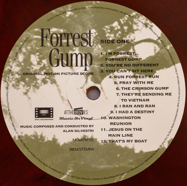 Alan Silvestri : Forrest Gump (Original Motion Picture Score) (LP, Ltd, Num, Bro)