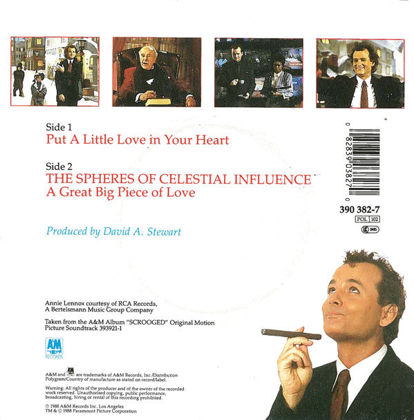 Annie Lennox & Al Green : Put A Little Love In Your Heart (7", Single)