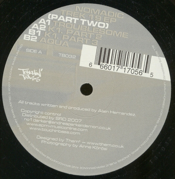 Nomadic (3) : Trek 19 EP (Part Two) (12", EP)