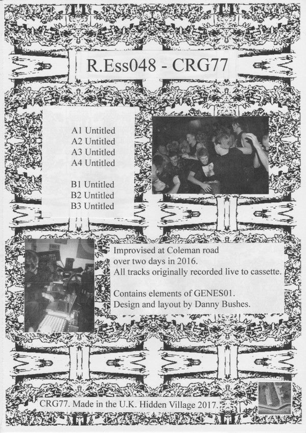 R.Ess048 : CRG77 EP (12", EP)