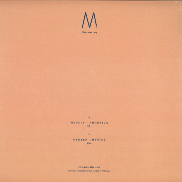 Msdeep : Rhadzica EP (12", EP)
