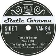 Tunng vs. Dollboy : Tunng vs Dollboy / Dollboy vs Tunng (7", Single, Ltd)