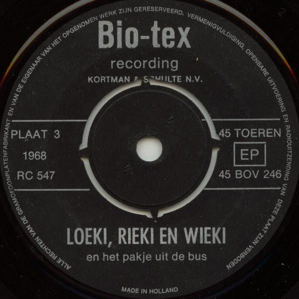 No Artist : Loeki, Rieki En Wieki - Plaat 3 (7", EP)