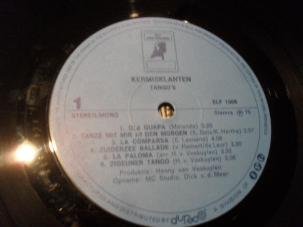 De Kermisklanten : Tango's (LP)