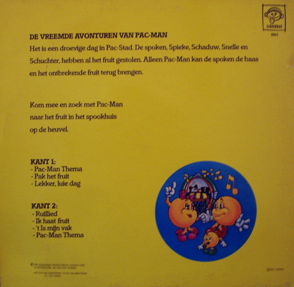 Pac-Man (2) : De Vreemde Avonturen Van Pac-Man (LP)