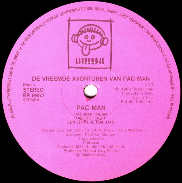 Pac-Man (2) : De Vreemde Avonturen Van Pac-Man (LP)
