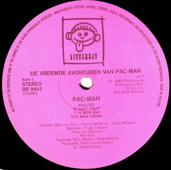 Pac-Man (2) : De Vreemde Avonturen Van Pac-Man (LP)