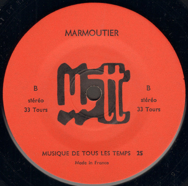 Michel Chapuis : Marmoutier (7", MiniAlbum, EP, Red)
