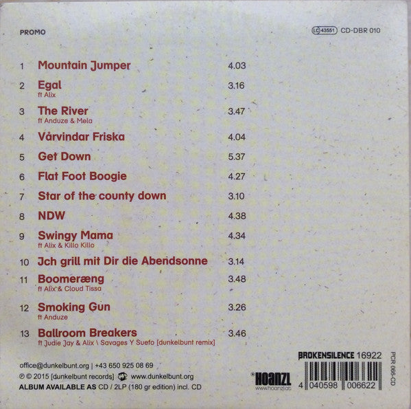 [dunkelbunt] : Mountain Jumper (CD, Album, Promo, Car)