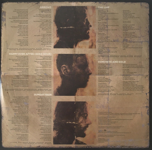 Foo Fighters : Concrete And Gold (LP + LP, S/Sided, Etch + Album)