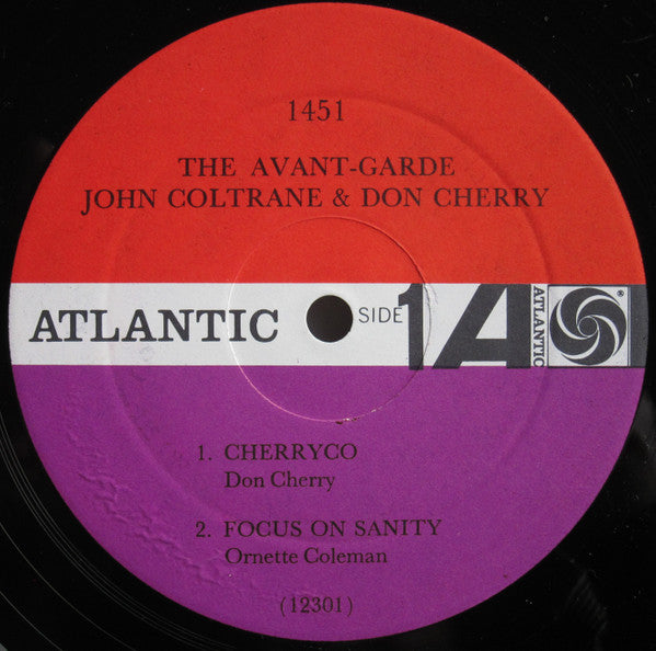 John Coltrane & Don Cherry : The Avant-Garde (LP, Album, Mono)