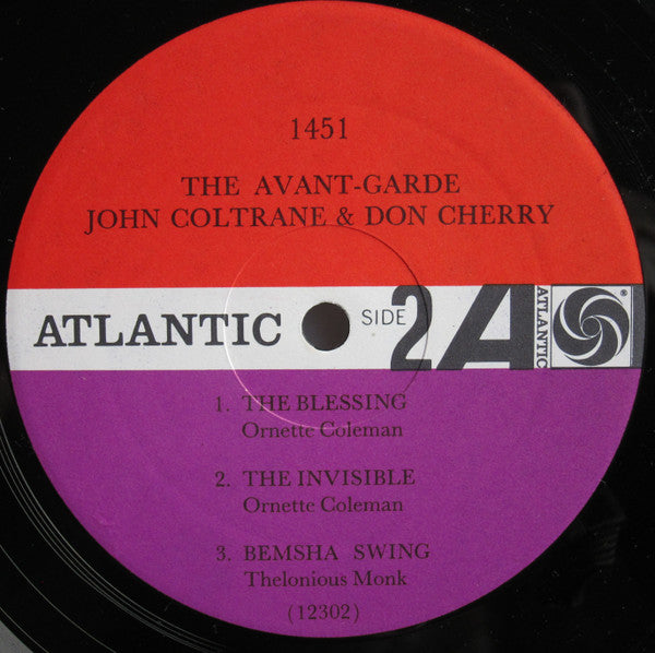 John Coltrane & Don Cherry : The Avant-Garde (LP, Album, Mono)