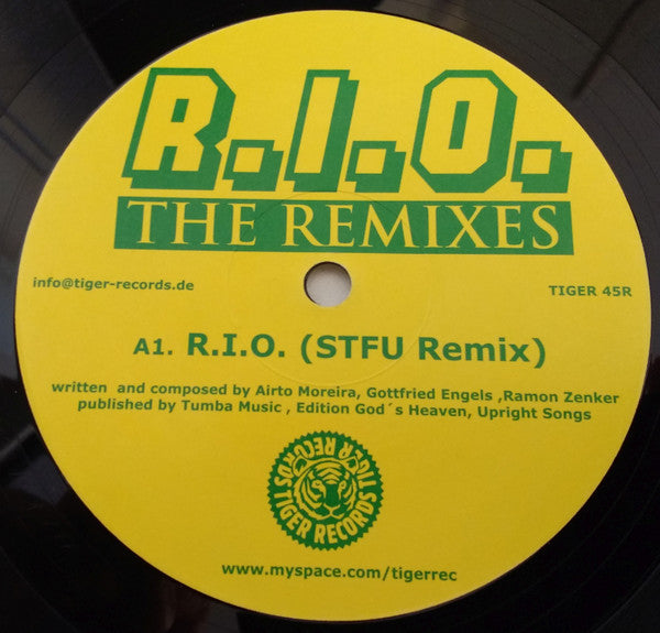 R.I.O : R.I.O. (The Remixes) (12")